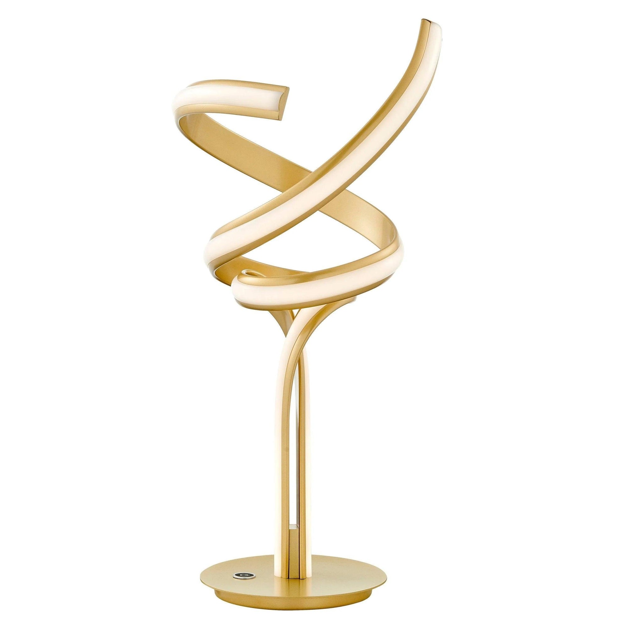 Galaxy LED Table Lamp - Gold - Euro Living Furniture