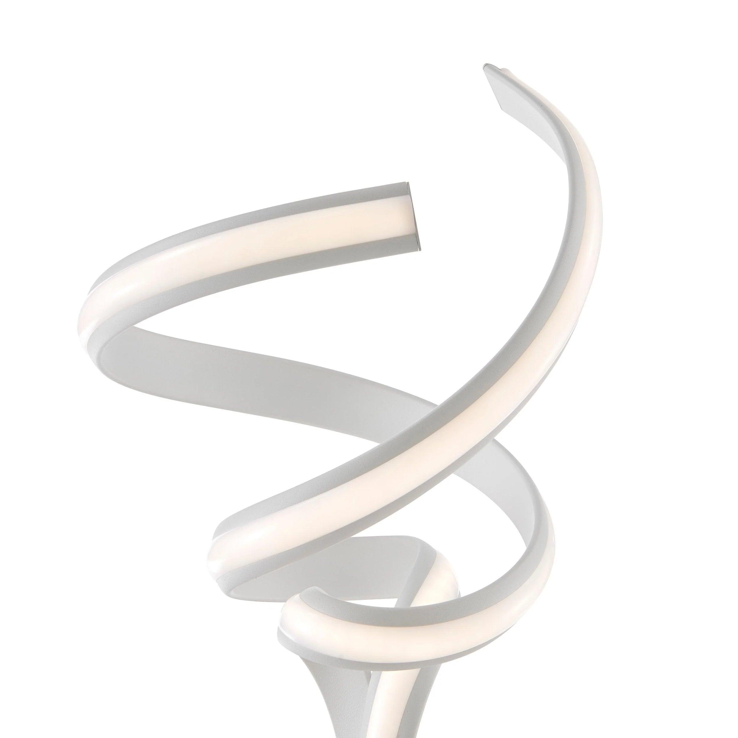 Galaxy LED Table Lamp - White - Euro Living Furniture