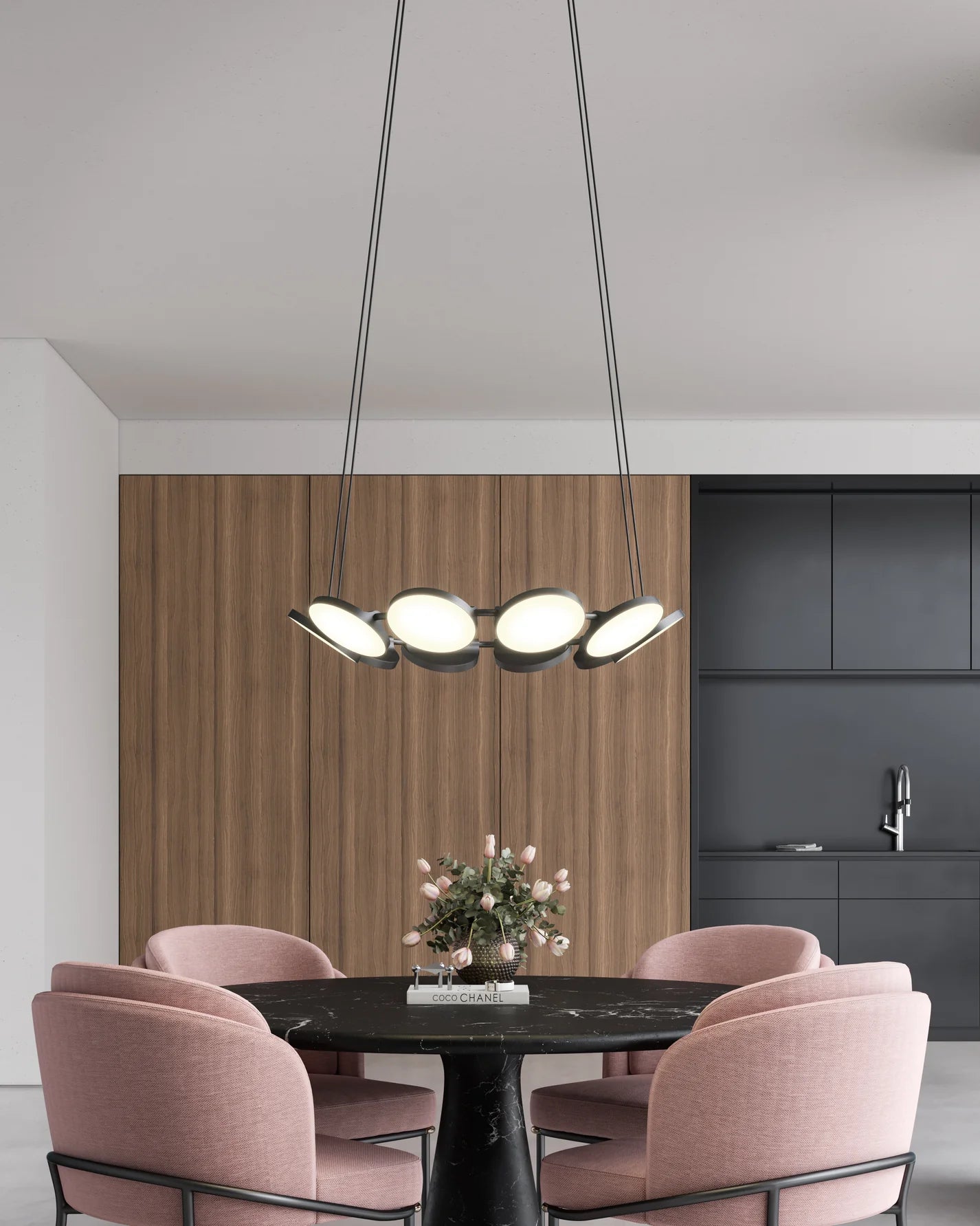 Novel Chandelier - Euro Living Furniture