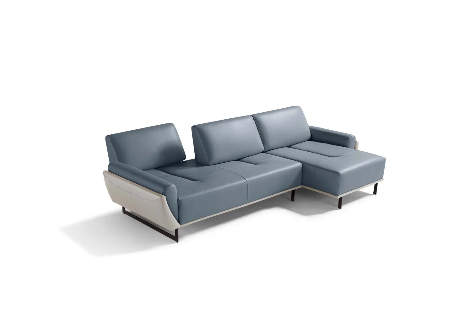 Eddie Leather Sectional