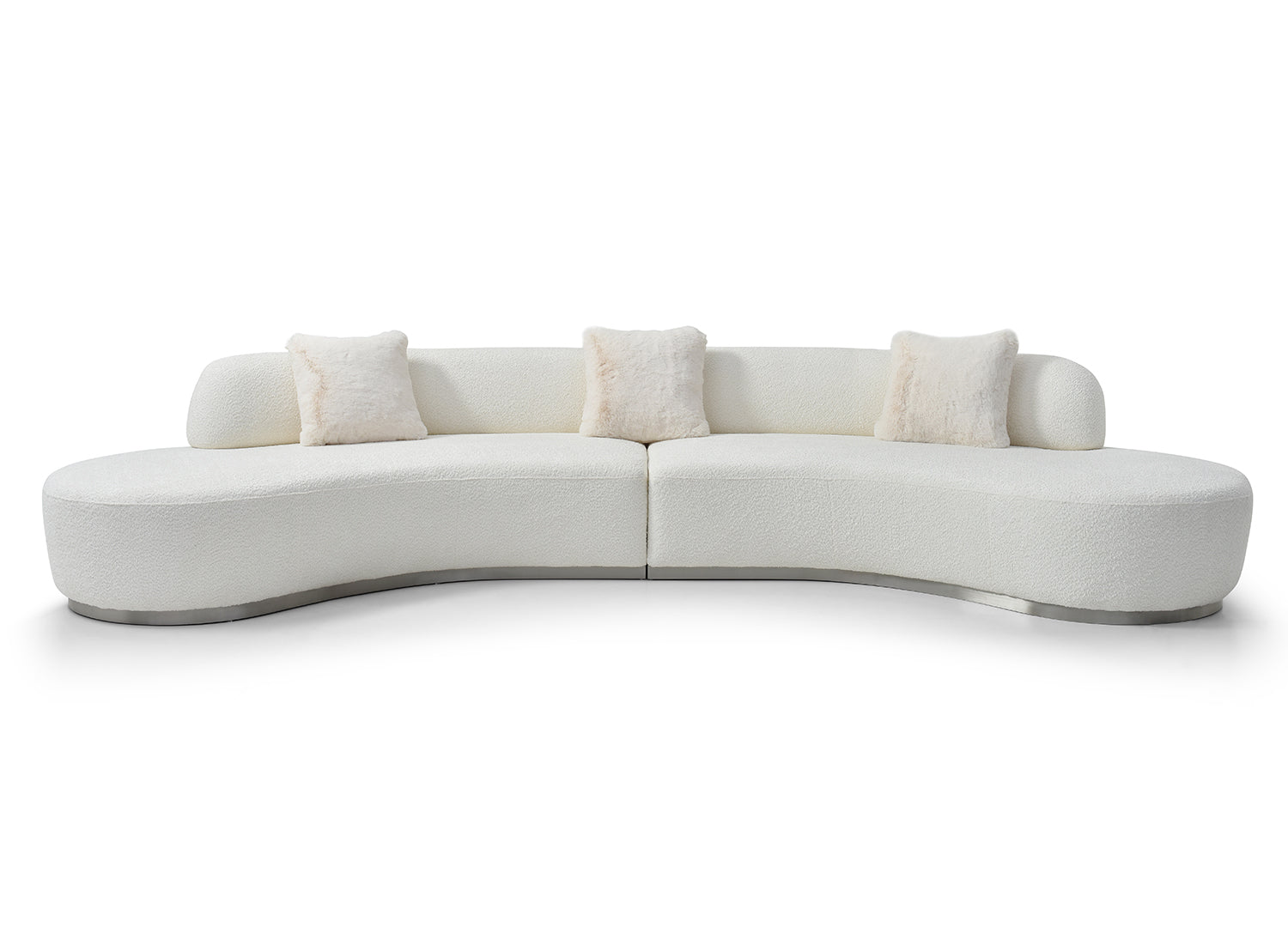 Perla Curved Sofa - Euro Living Furniture