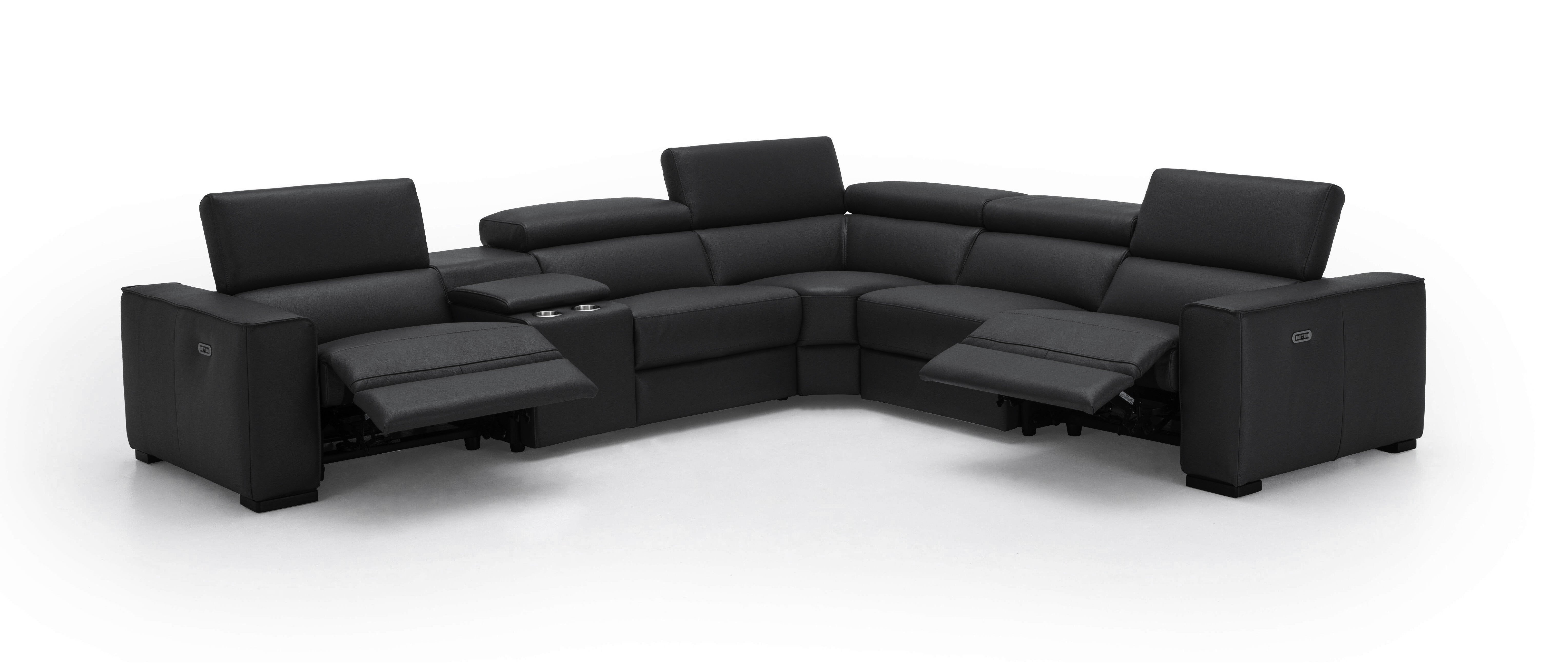 RICARDO RECLINER SECTIONAL - Euro Living Furniture