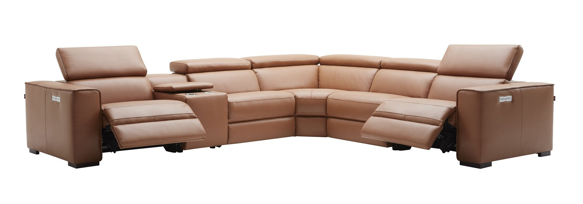 RICARDO RECLINER SECTIONAL - Euro Living Furniture