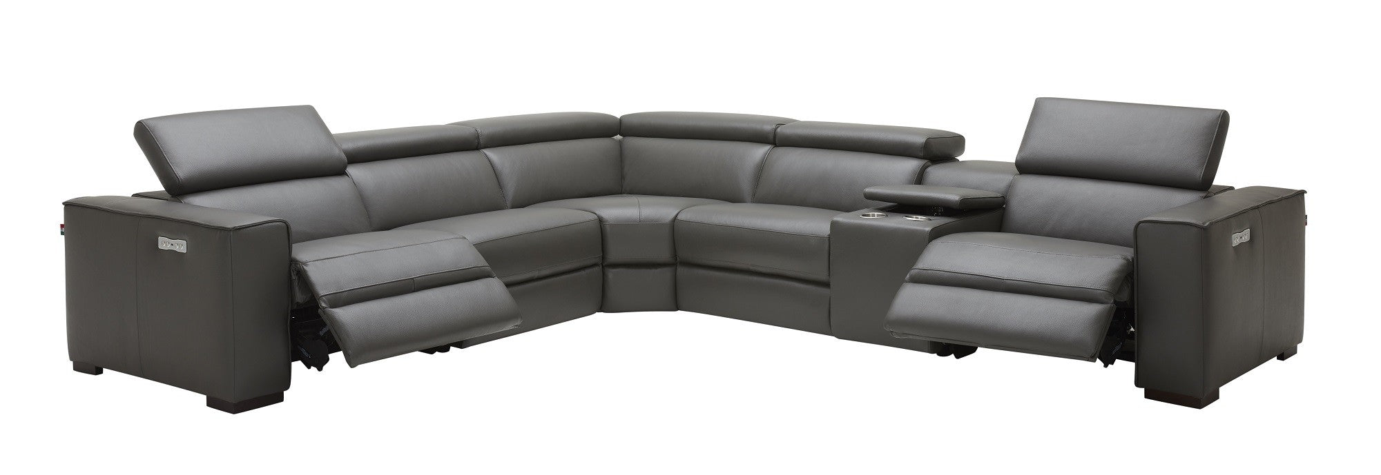 RICARDO RECLINER SECTIONAL - Euro Living Furniture