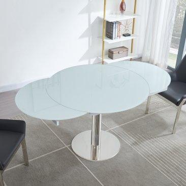 Judd Round/Oval Dining Table - Euro Living Furniture