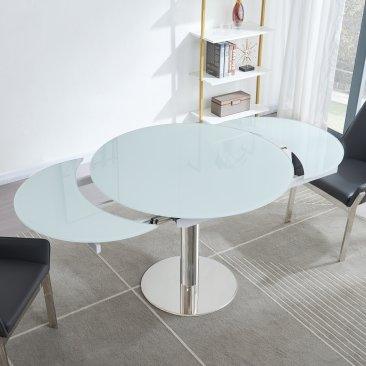 Judd Round/Oval Dining Table - Euro Living Furniture