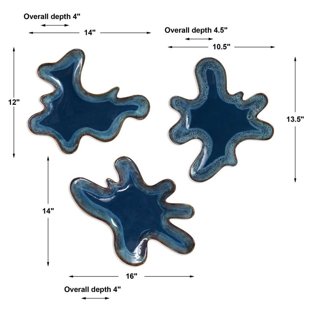 Splash Wall Art 3 Pcs - Euro Living Furniture