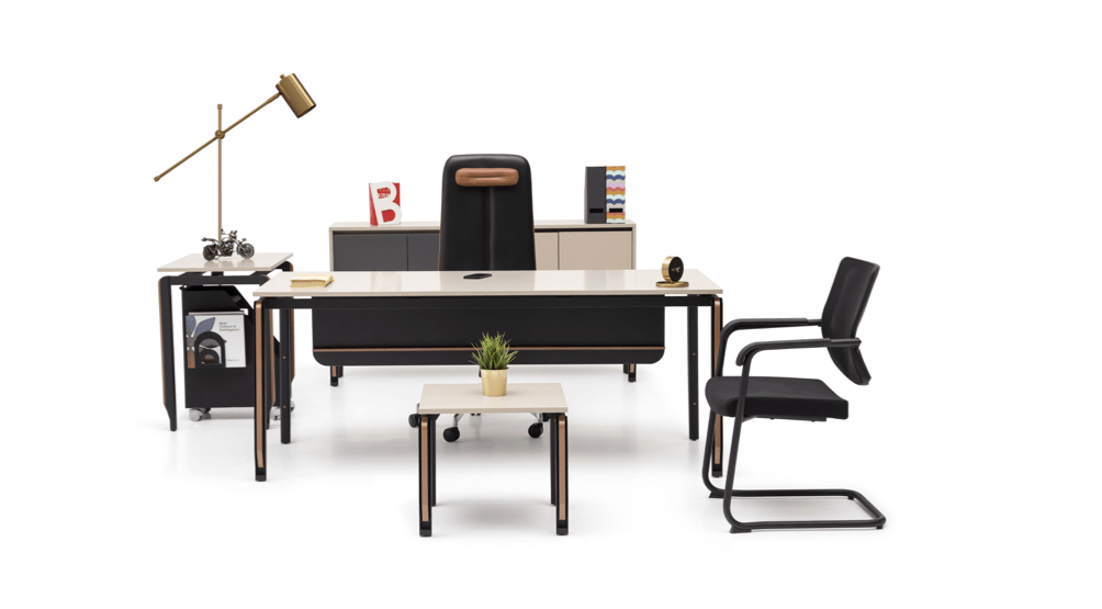 ZOOM DESK  RETURN - Euro Living Furniture