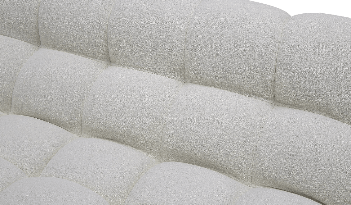 Luzmina Sectional Fabric 204in - Euro Living Furniture