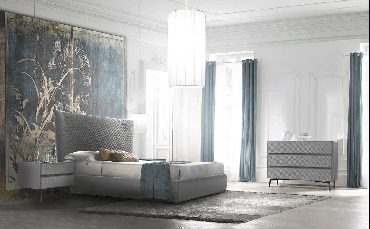Eos Bedroom collection King - Euro Living Furniture