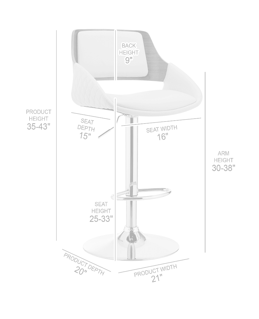Col Bar stool - Euro Living Furniture
