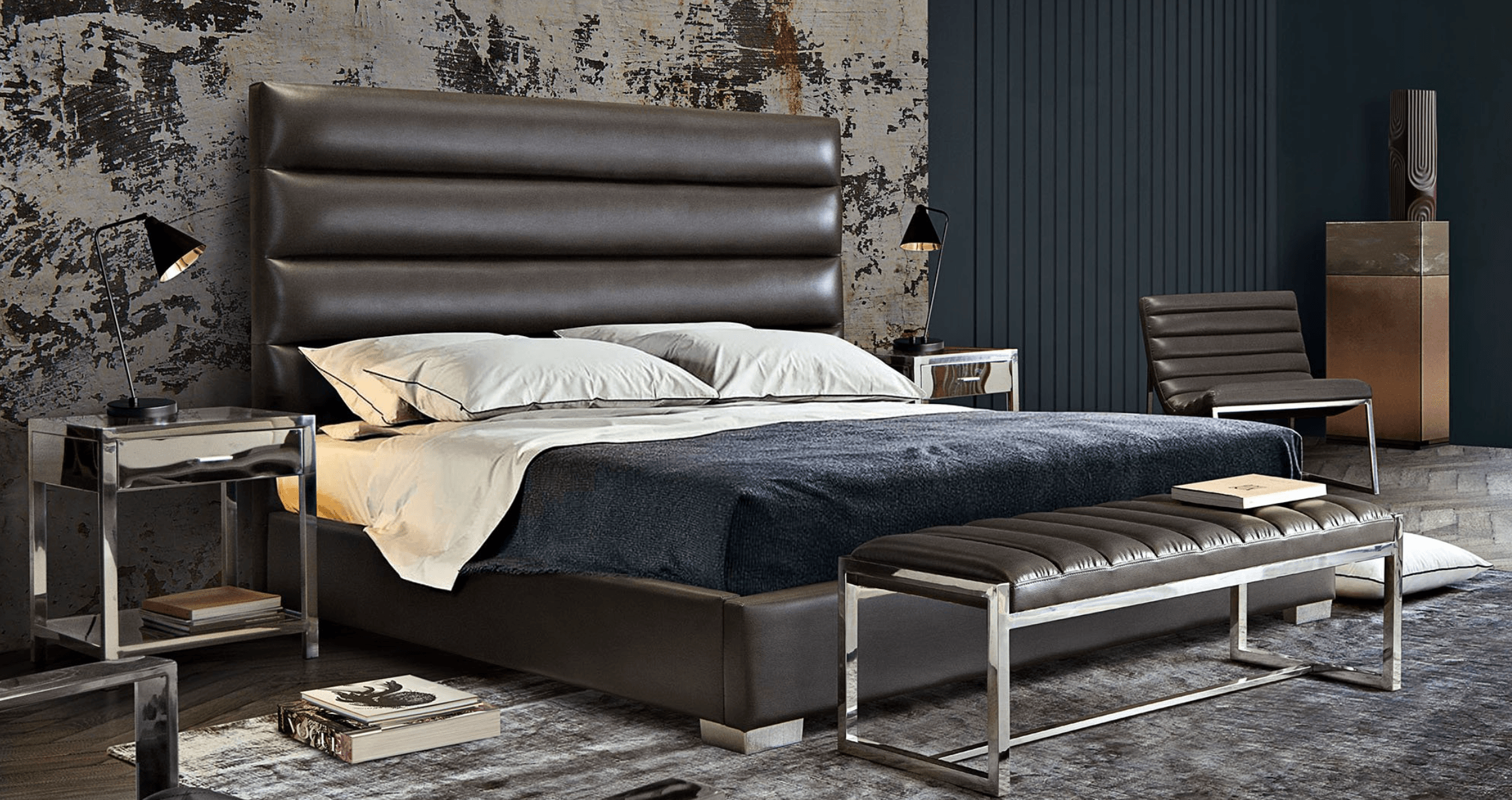 Baron Bed - Euro Living Furniture