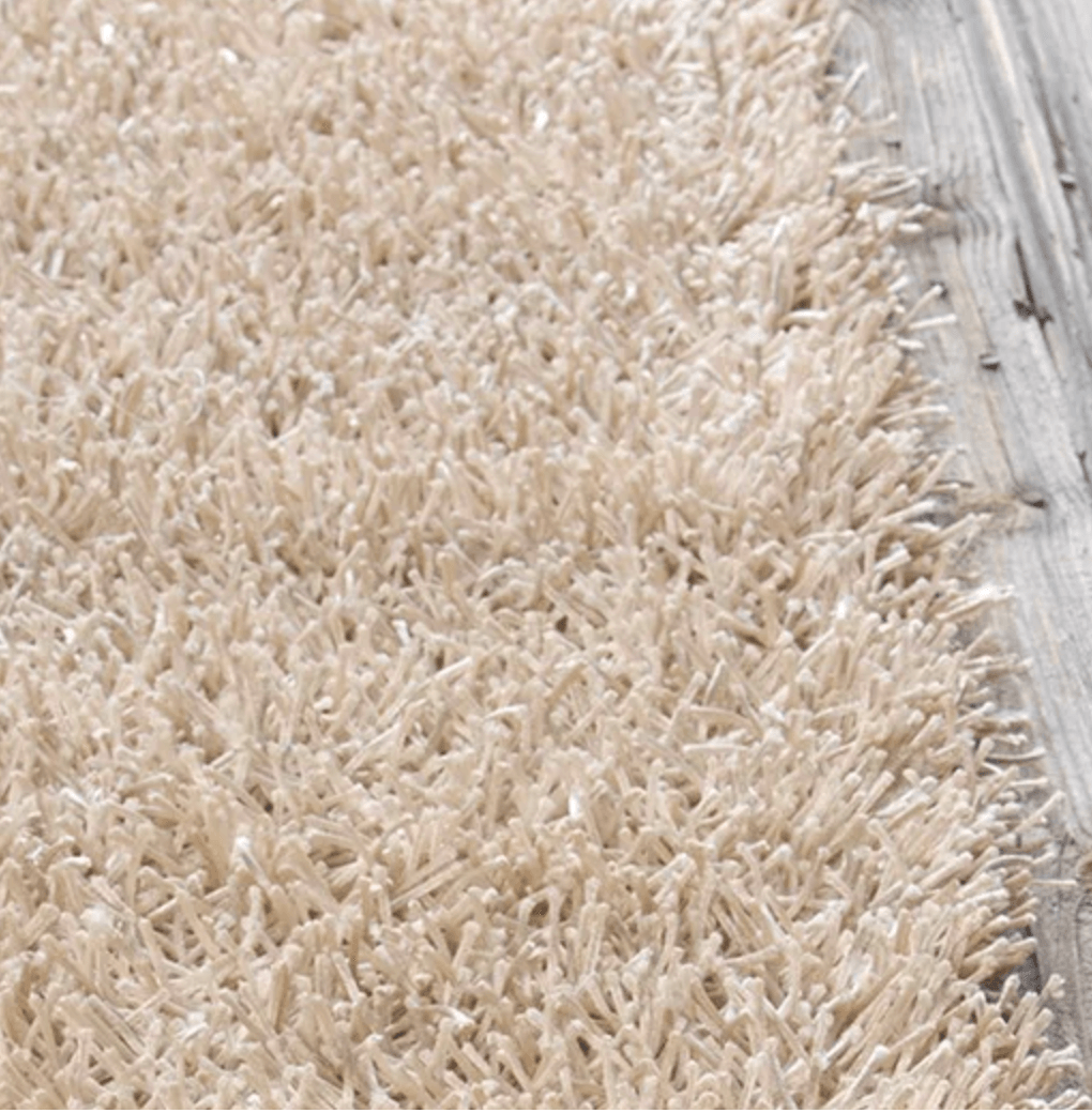 Zulma Shag Rug Champagne 8 x 10 - Euro Living Furniture