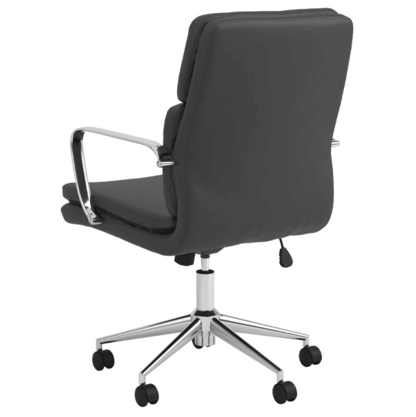 Mid century office chair mid back - Euro Living Furniture