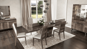 Tabatha Dining Table & 6 Chair Set - Euro Living Furniture