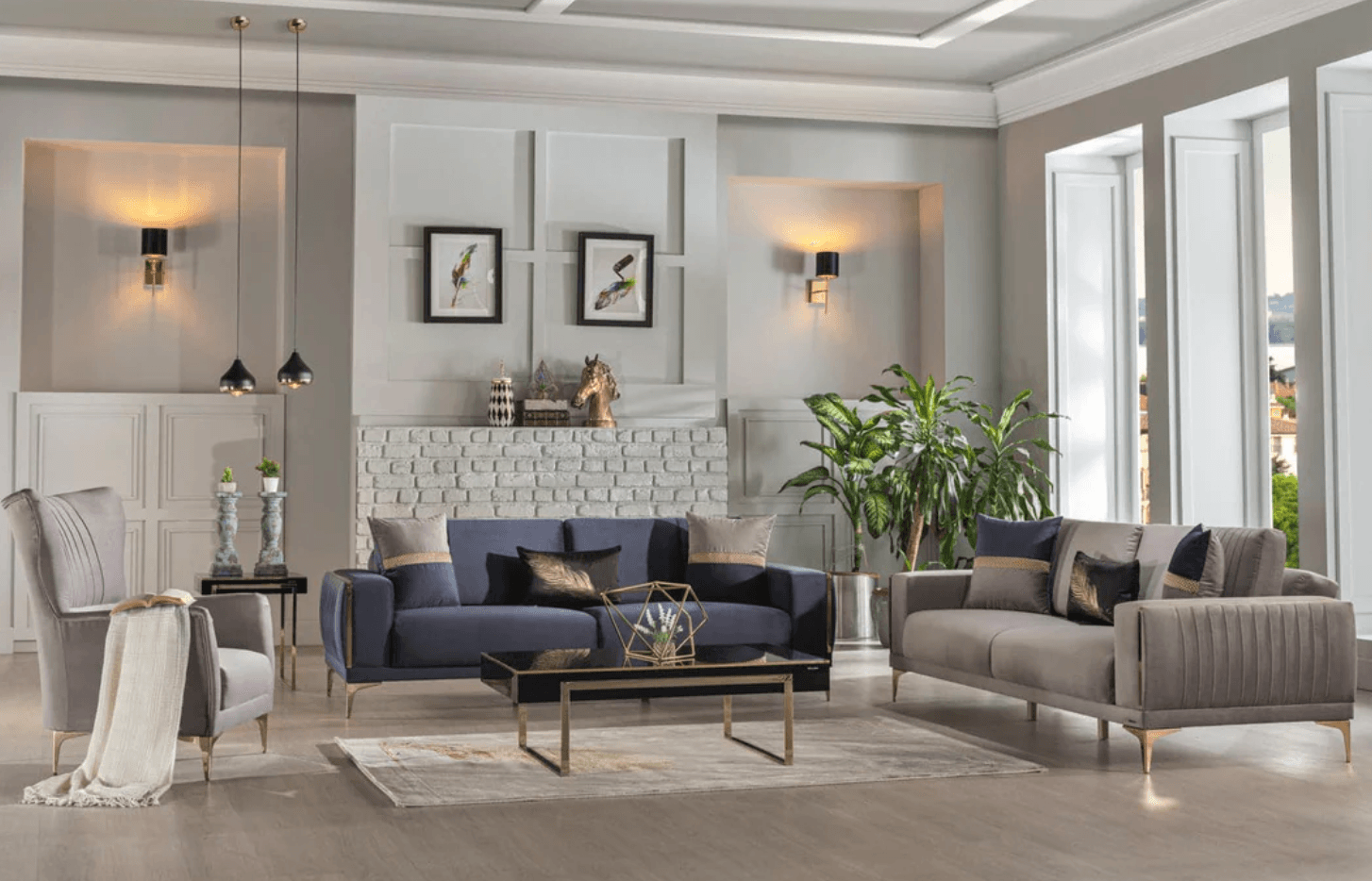 Cubano Sofa Sleeper - Euro Living Furniture