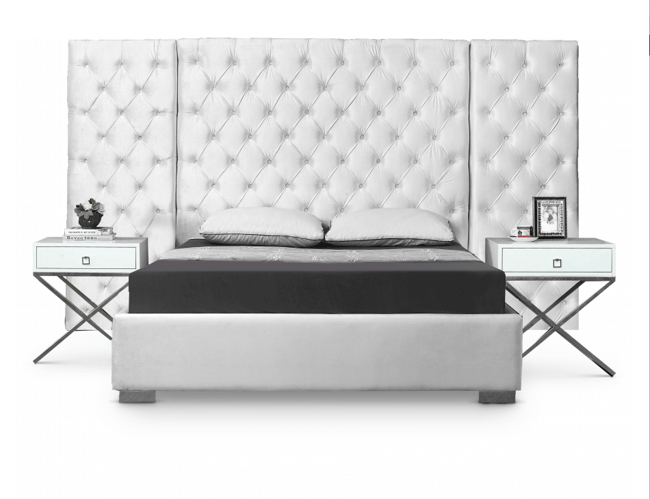 Grand tufted bed - Euro Living Furniture