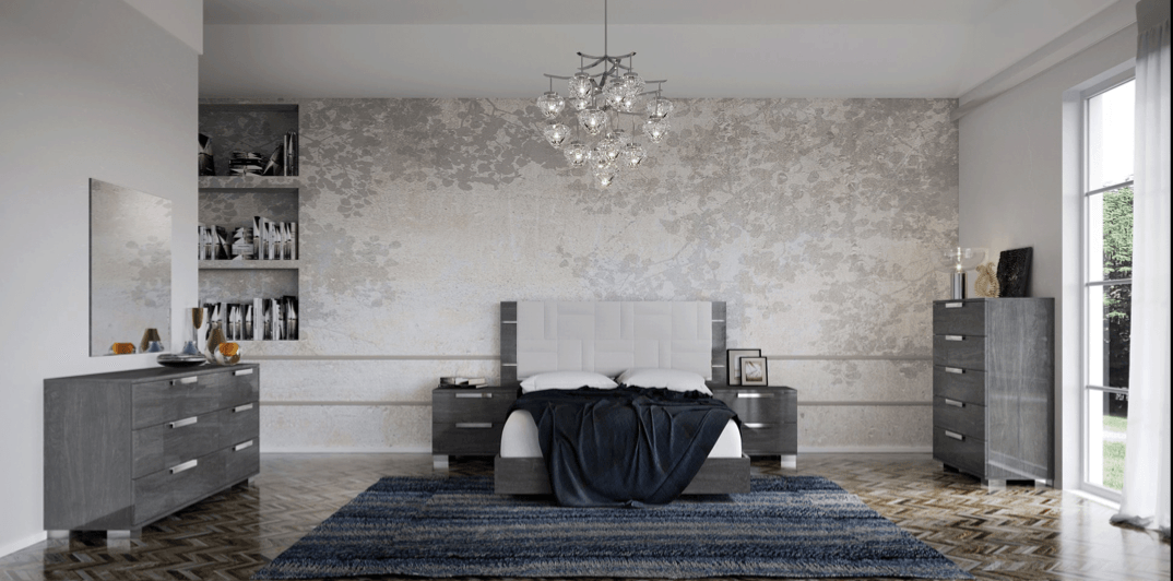Sara Bedroom collection 100% Italian made - Euro Living Furniture
