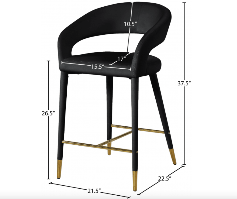 Destin Counter stool - Euro Living Furniture