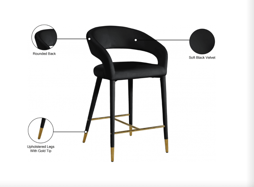 Destin Counter stool - Euro Living Furniture