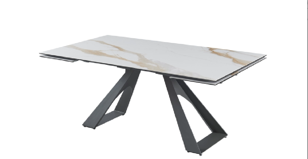 Guama extendable dining table - Euro Living Furniture