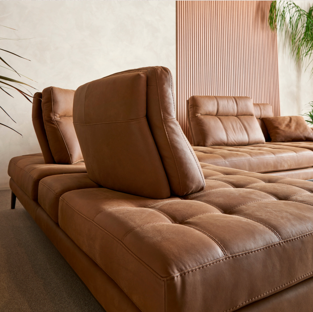 Hollywood Italian Sectional - Euro Living Furniture
