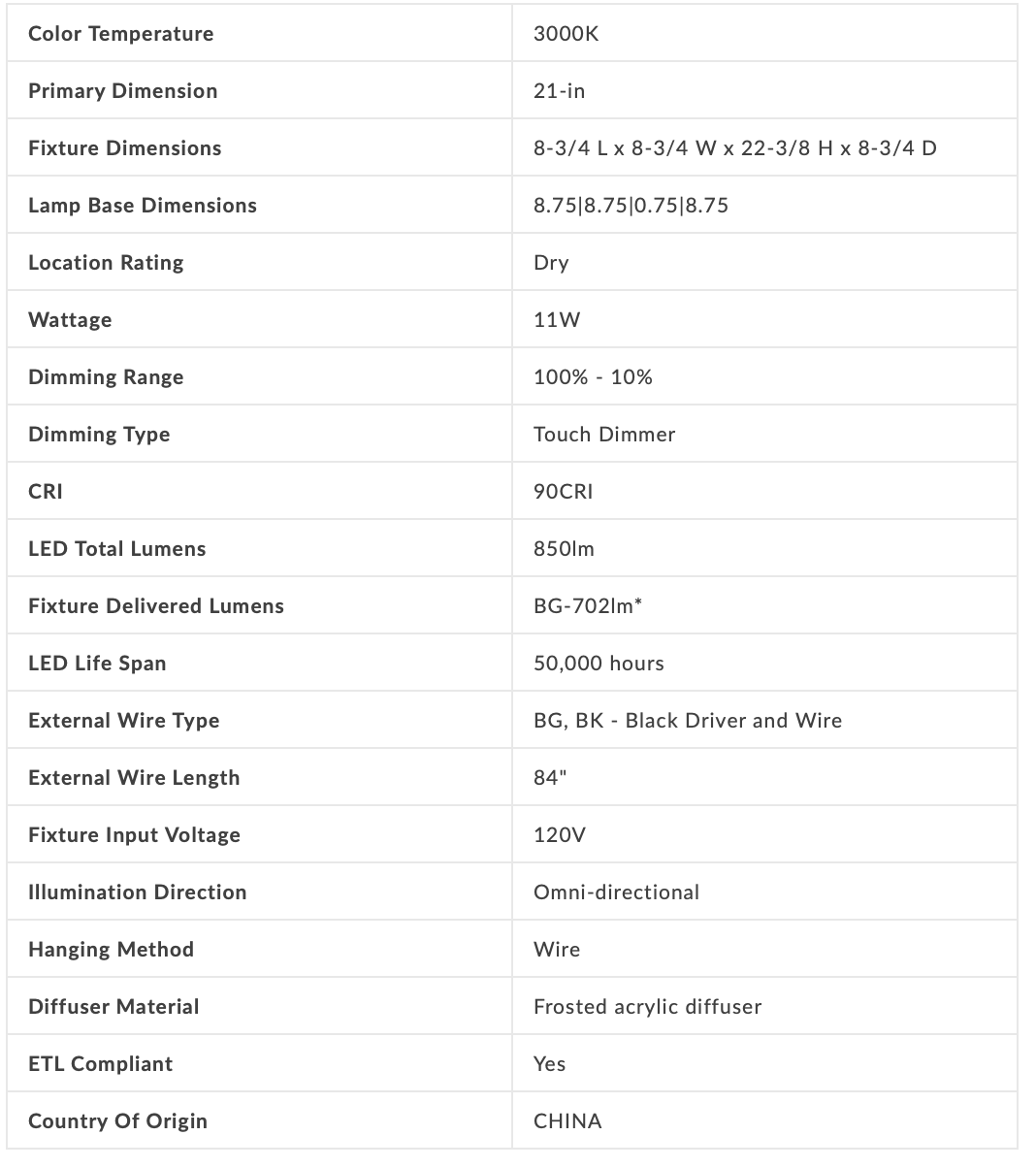 Hera Table Lamp - Euro Living Furniture