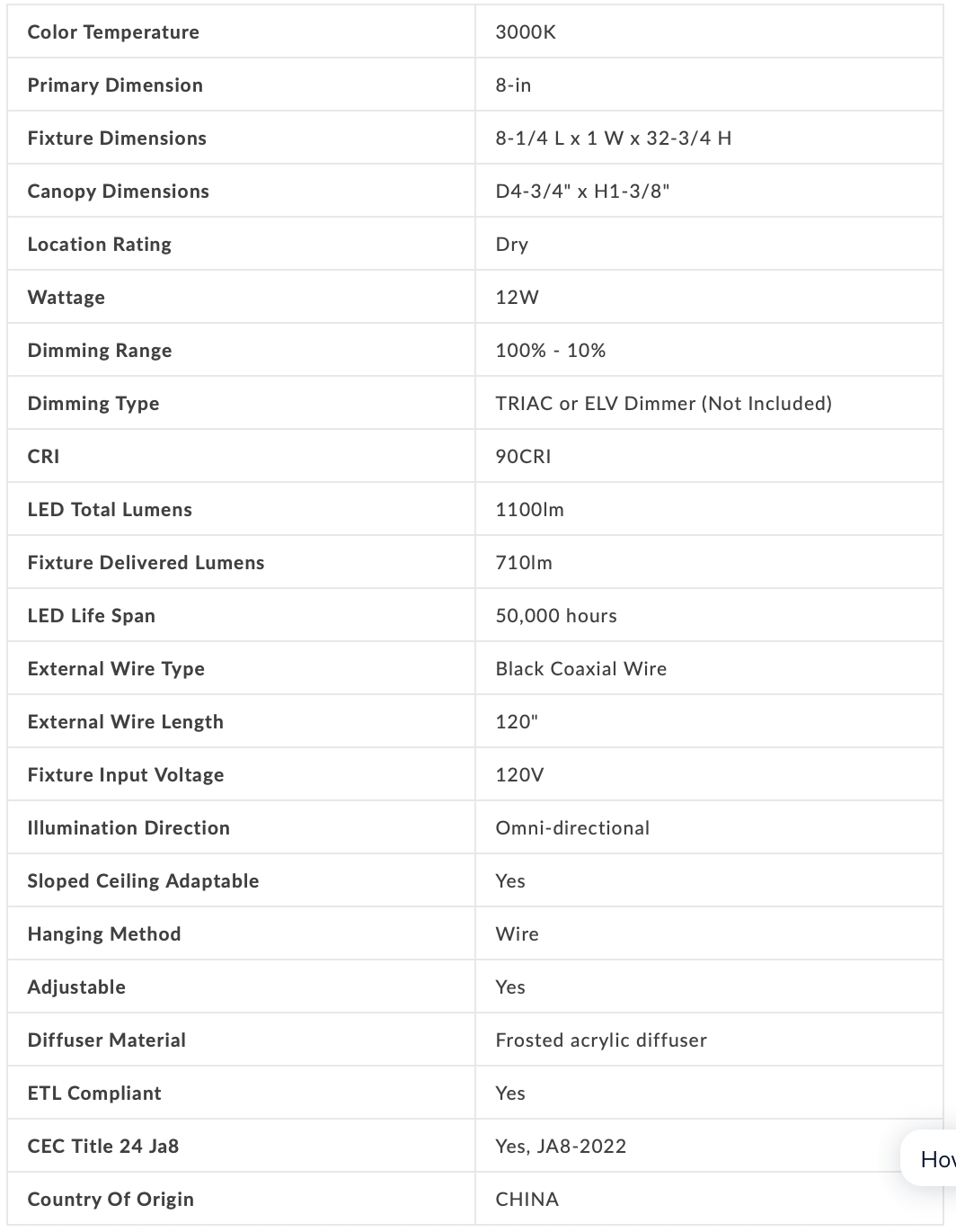Hera Pendant - Euro Living Furniture
