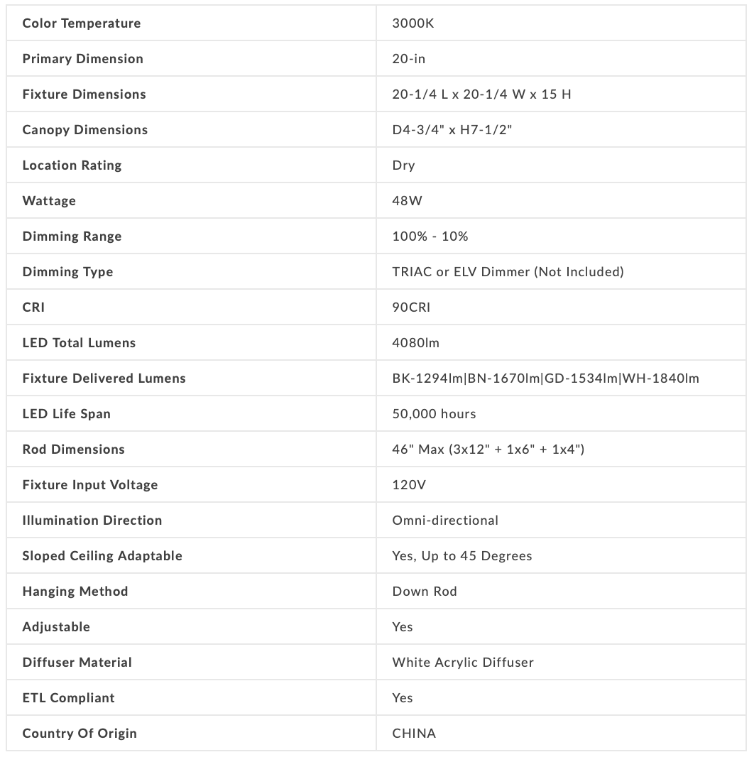 Starburst 20-in Pendant - Euro Living Furniture