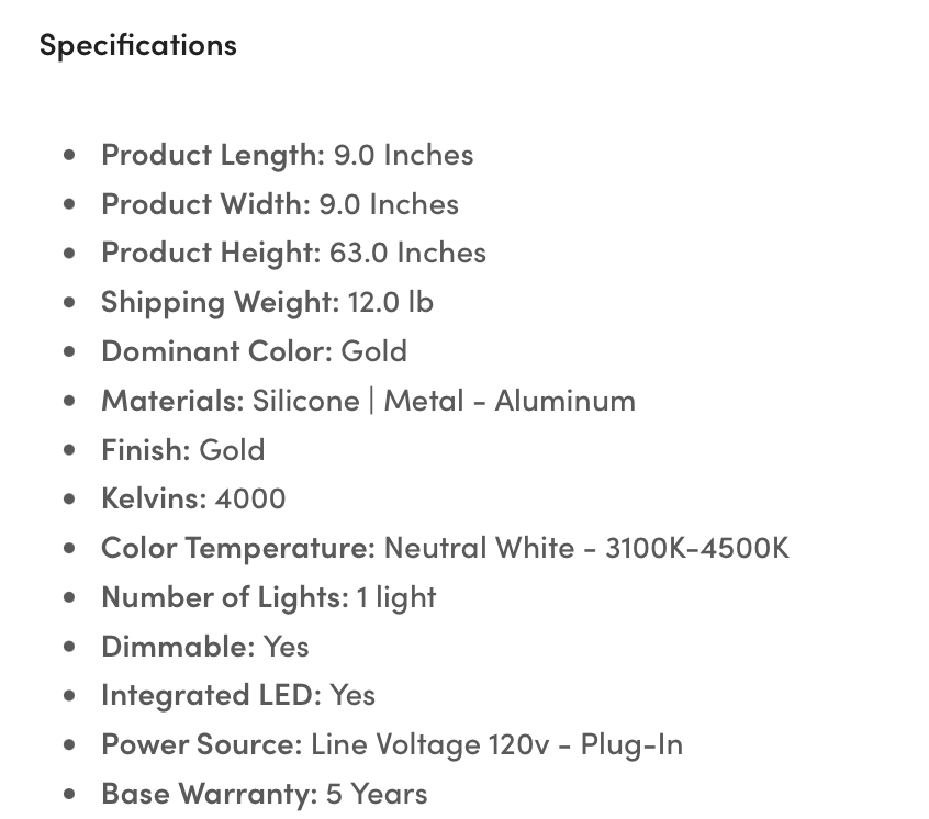 AMANDA LED TABLE LAMP - Euro Living Furniture