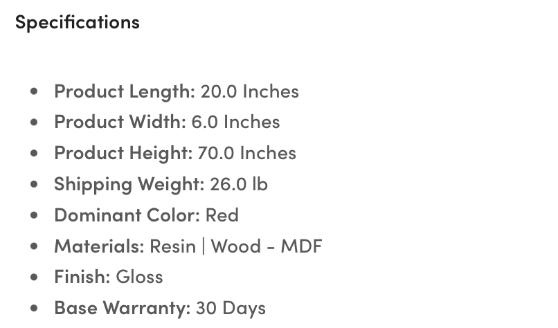 FLAME FLOOR SCULPTURE - Euro Living Furniture