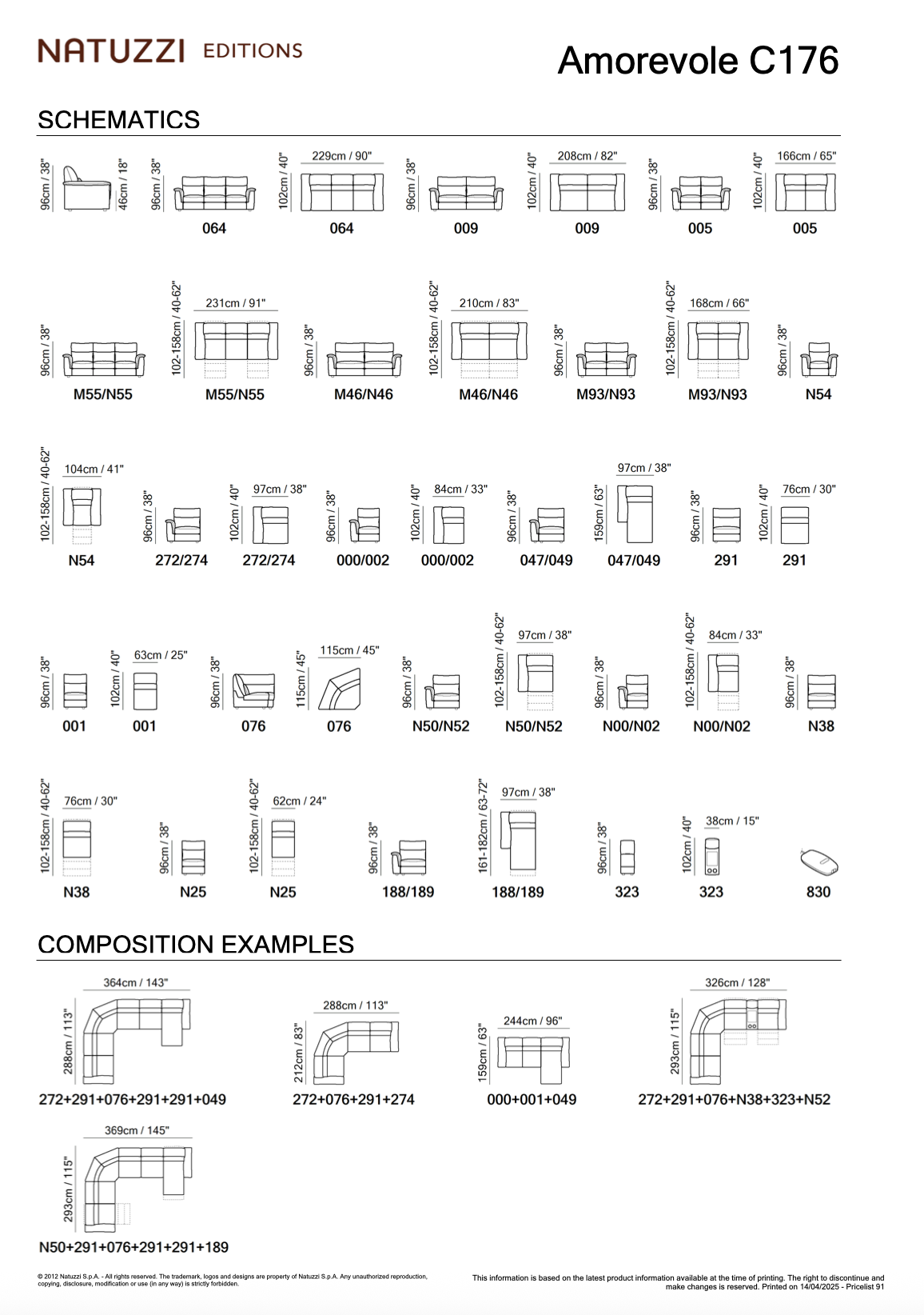 AMOREVOLE XL SECTIONAL | NATUZZI EDITIONS - Euro Living Furniture
