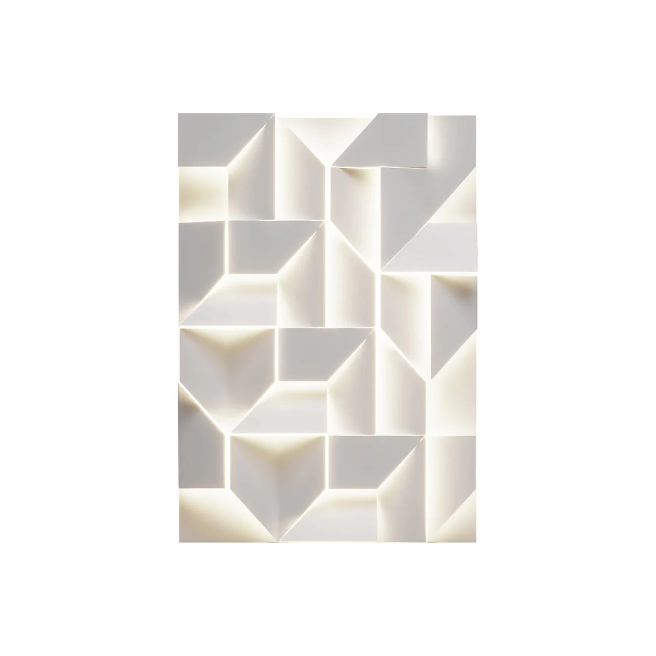 Geometric Led Wall Art - Euro Living Furniture