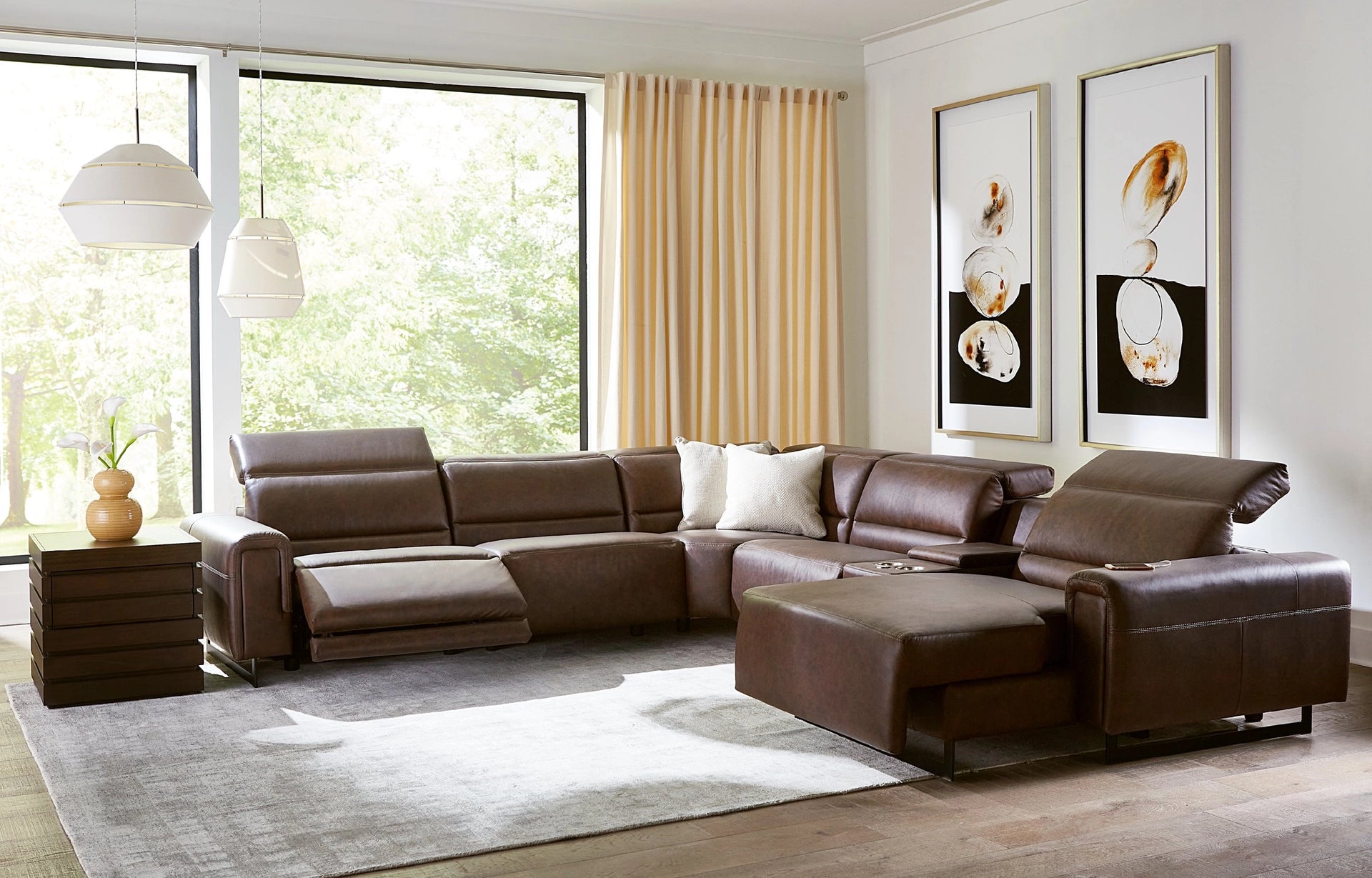 Arnima Fabric Sofa by Palliser - Euro Living Furniture