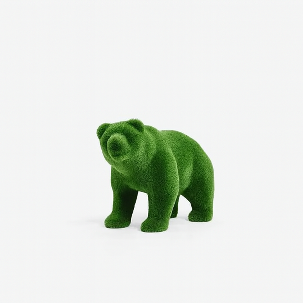 Grass Bear Topiary Collection - Euro Living Furniture