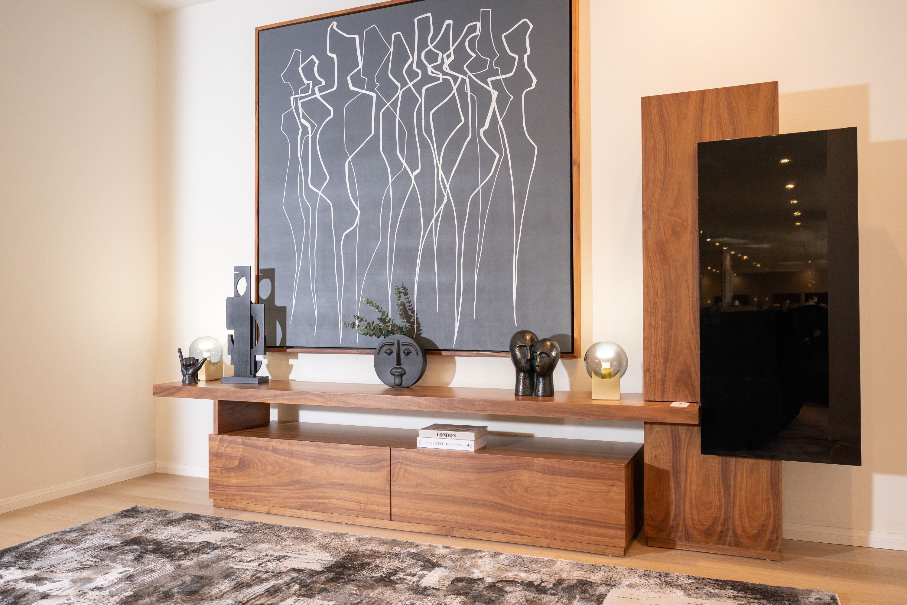 Bastidas TV Stand - Euro Living Furniture