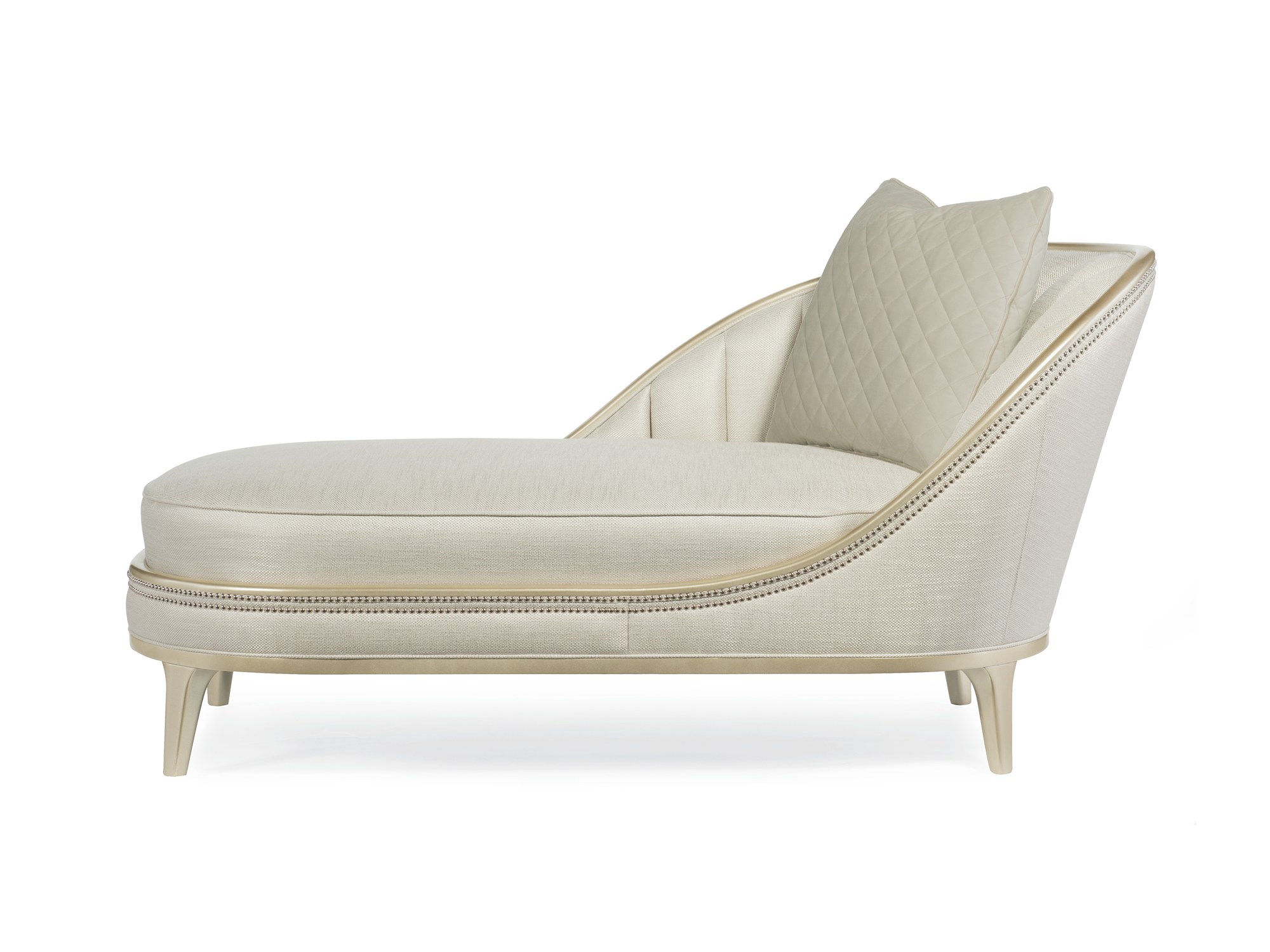 Maxwell Chaise in Blush Taupe - Euro Living Furniture