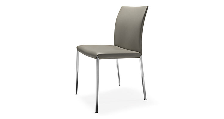Erika Leather Dining Chair - Euro Living Furniture