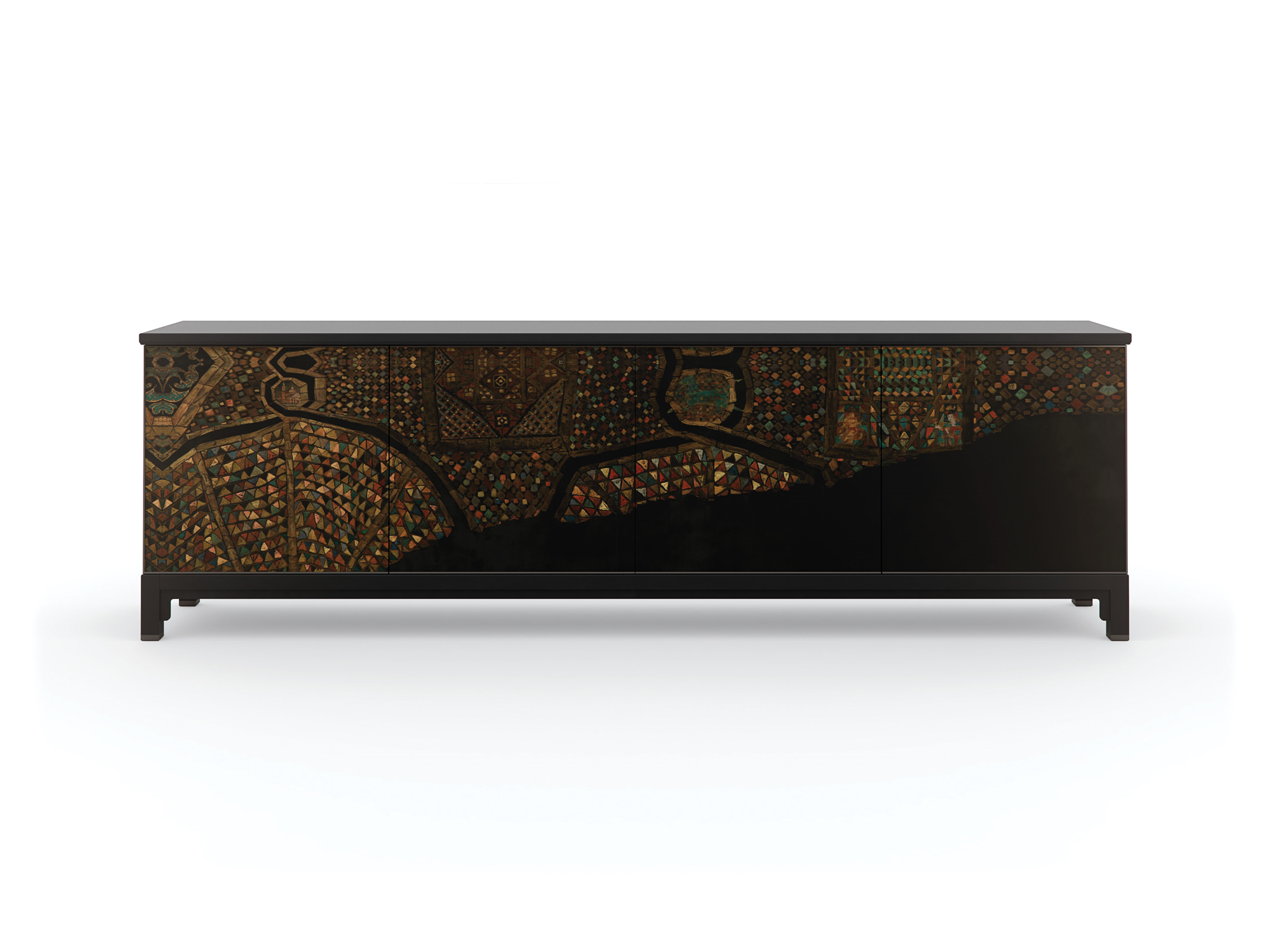Babs Mosaic Cabinet - Euro Living Furniture