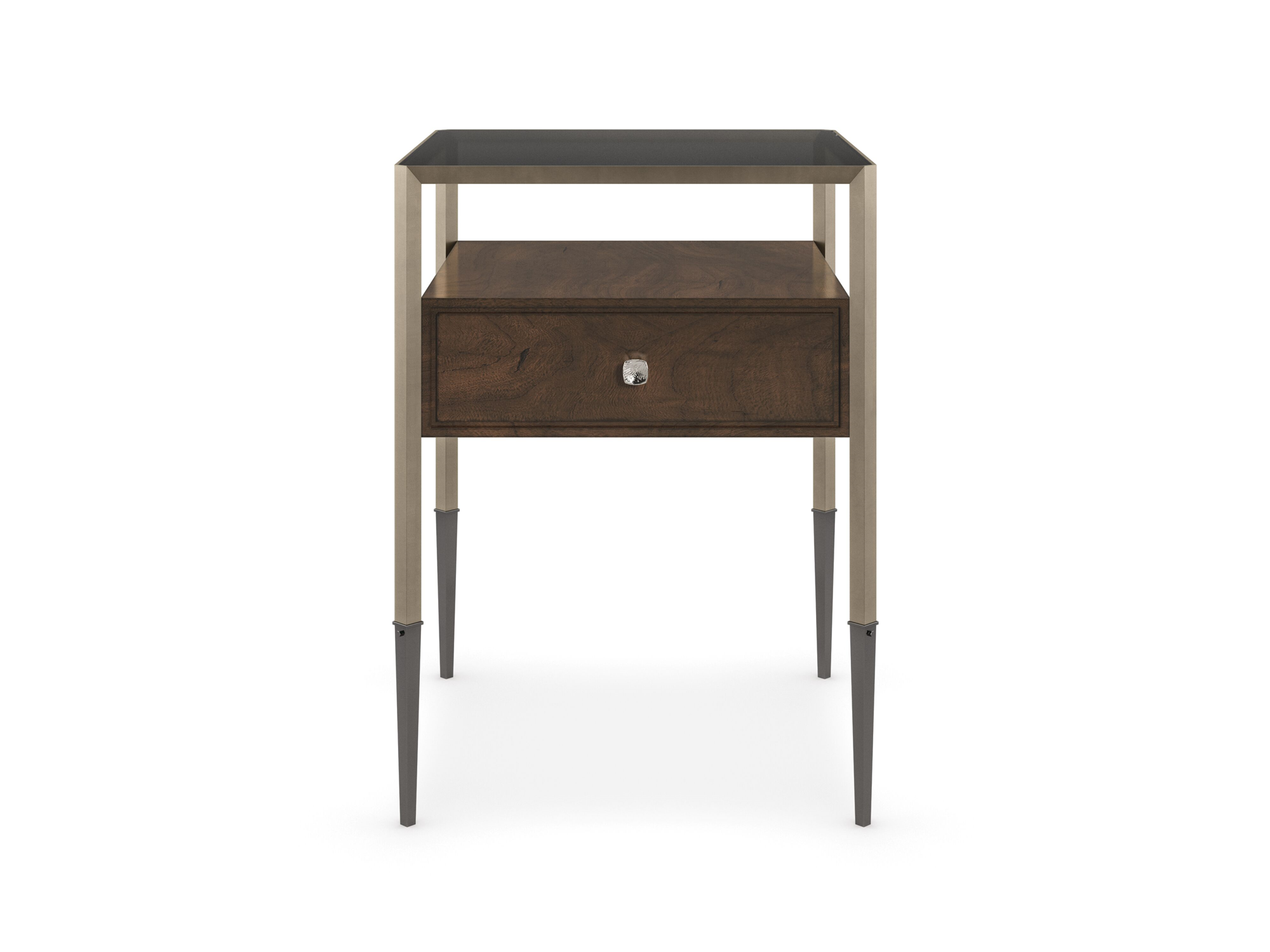 Babs Shadow Box Side Table - Euro Living Furniture