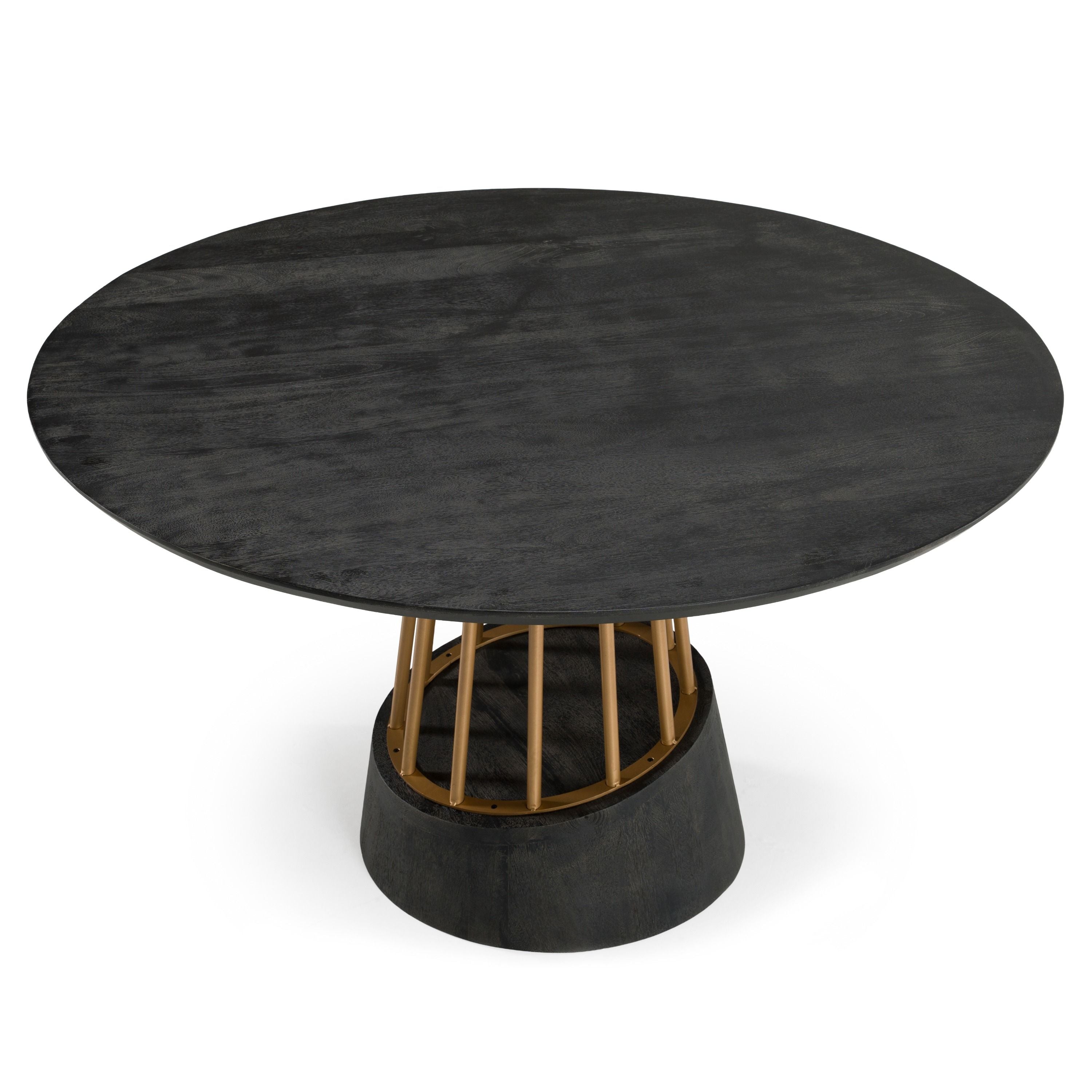 Brass Round Table