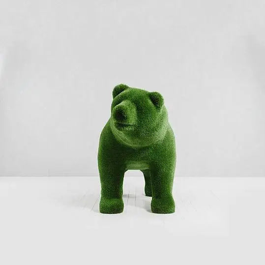 Grass Bear Topiary Collection - Euro Living Furniture