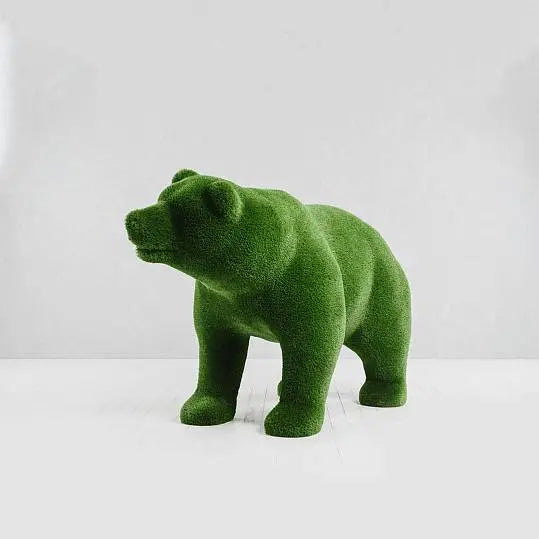 Grass Bear Topiary Collection - Euro Living Furniture