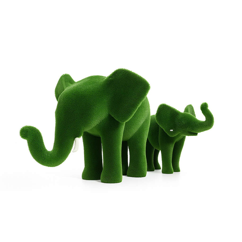 Elephant Grass Topiary Collection - Euro Living Furniture