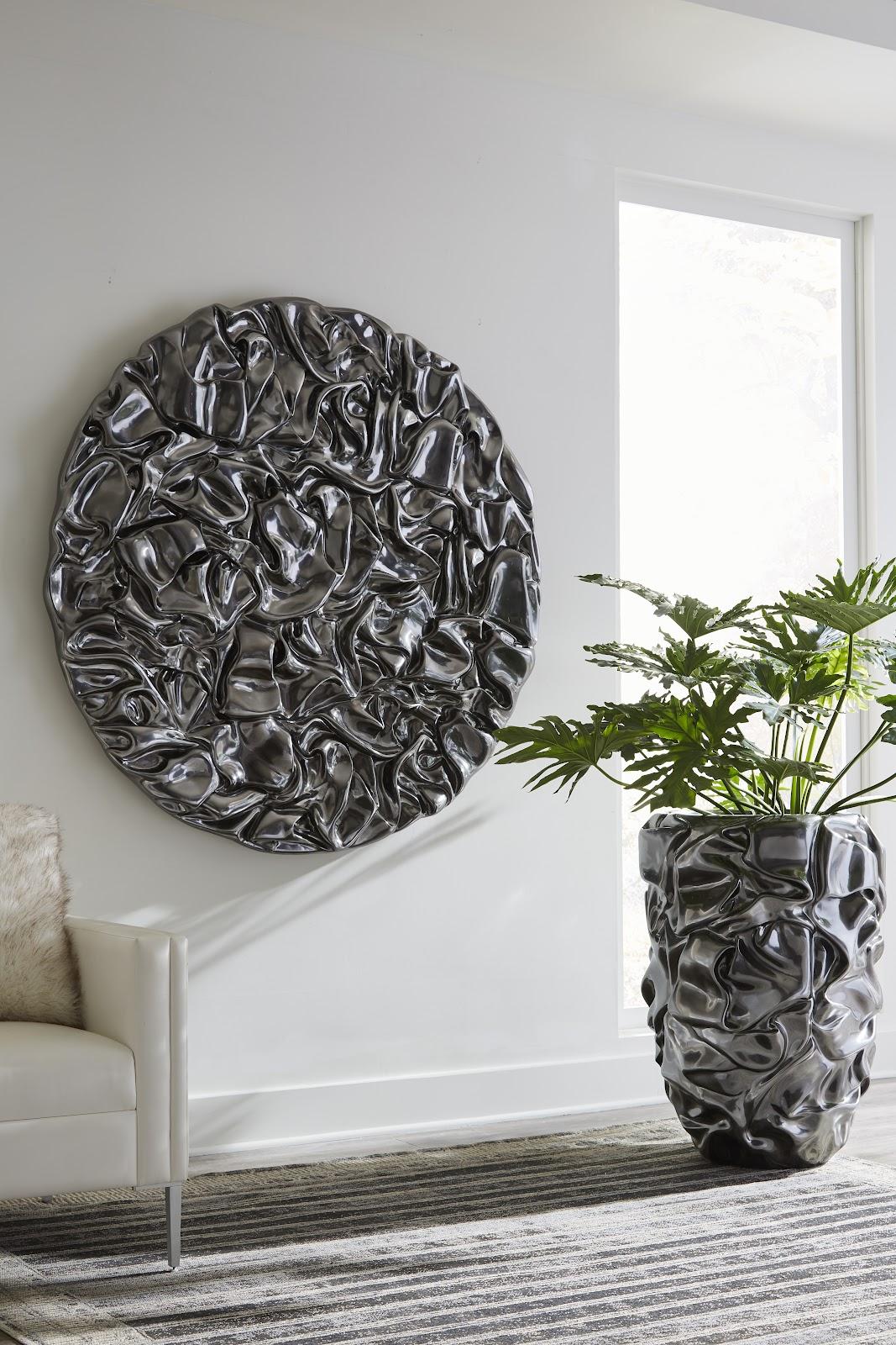 Waves Wall Art - Euro Living Furniture