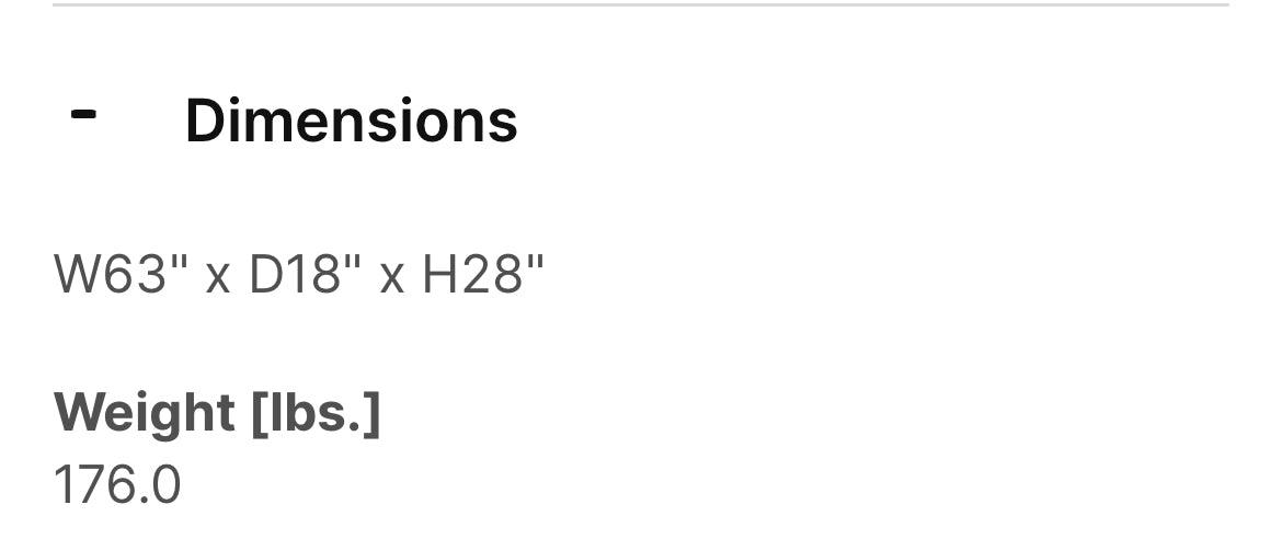 Jagger dresser - Euro Living Furniture