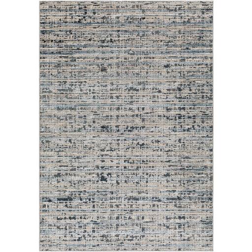 Purst Rug 8'10 x 12 Blue & Grey - Euro Living Furniture
