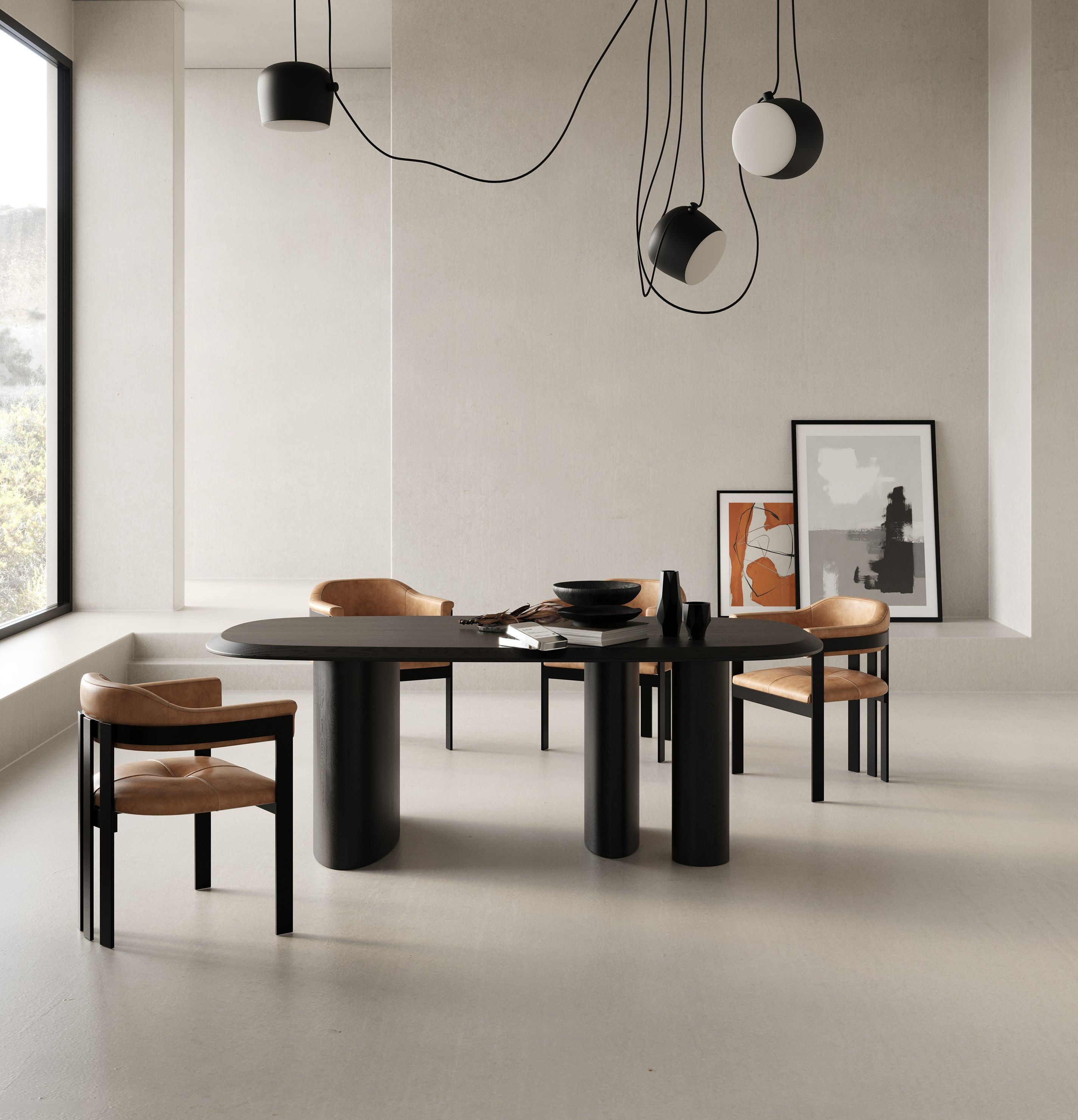 Monique Dining Table - Euro Living Furniture