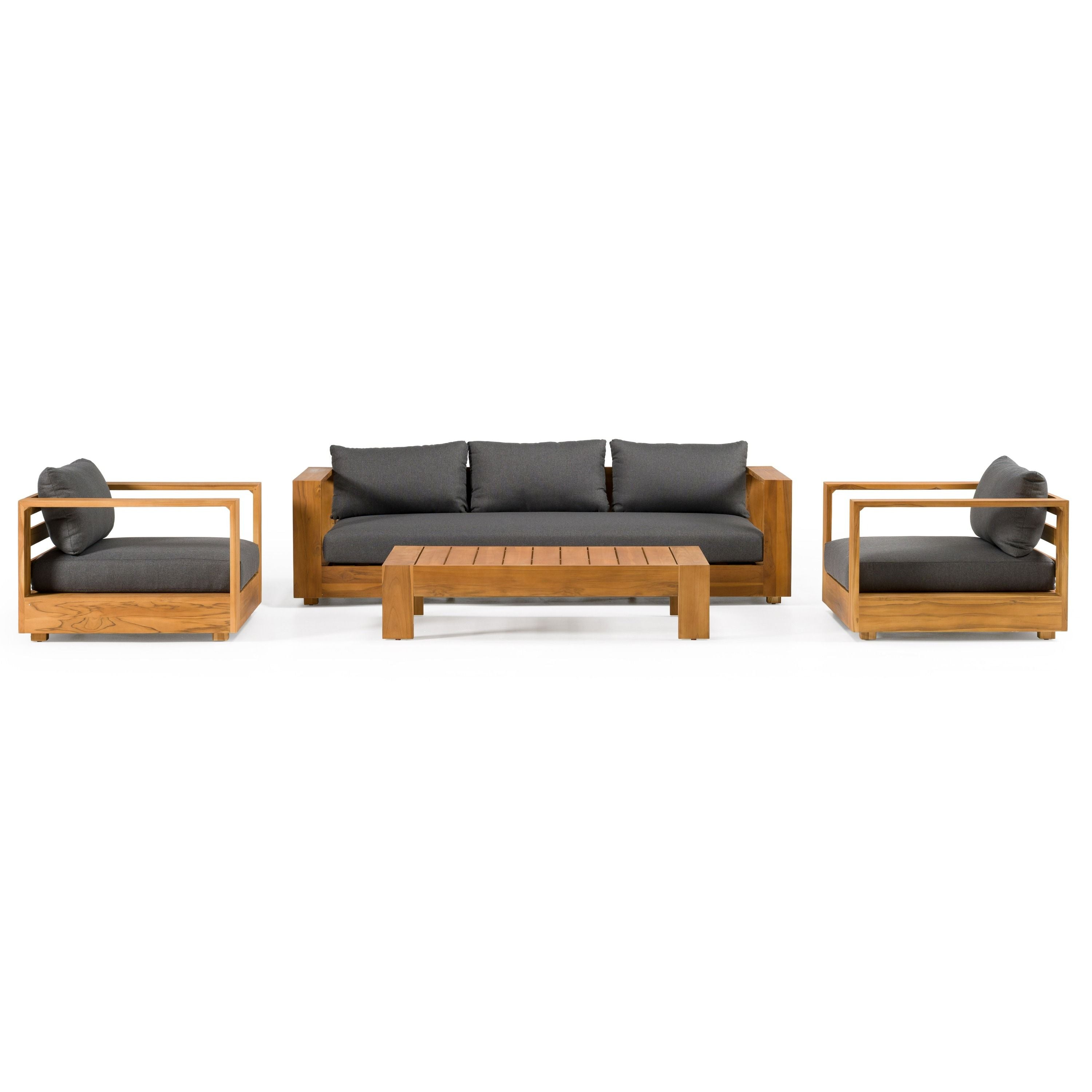 Santorini Outdoor Sofa Set - 4 pieces