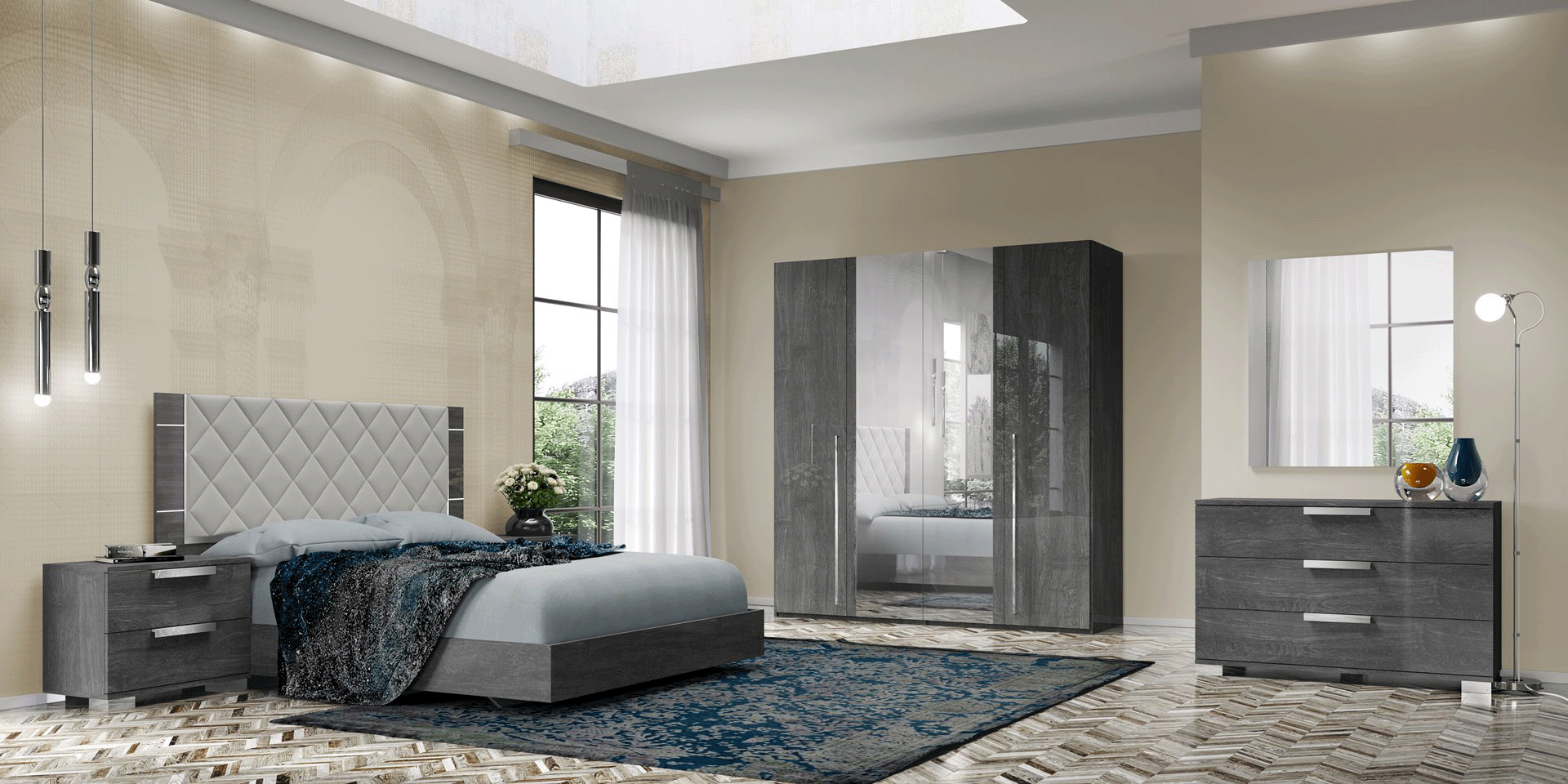 Sarah Bedroom Collection - Euro Living Furniture